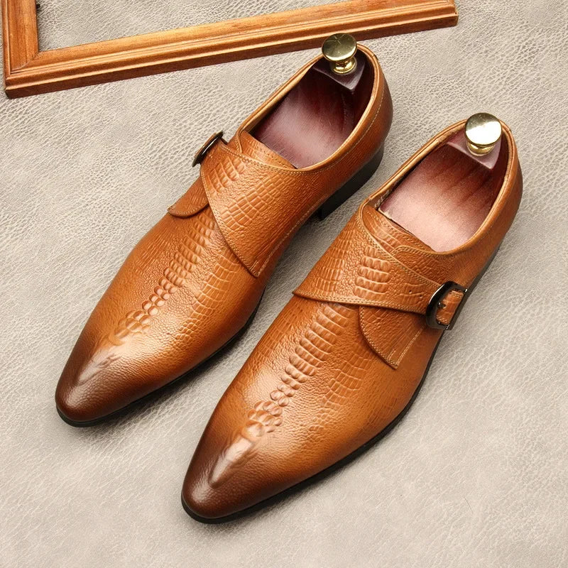 Oxford Homme Cuir Véritable Multi-Style – CLEVI Paris