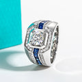 Bague Femme AnuJewel MS-RMO-122 – Moissanite 1ct Couleur D, Argent 925 Plaqué Or 18K, Sertissage Griffe, Tailles 8-12 – CLEVI Paris