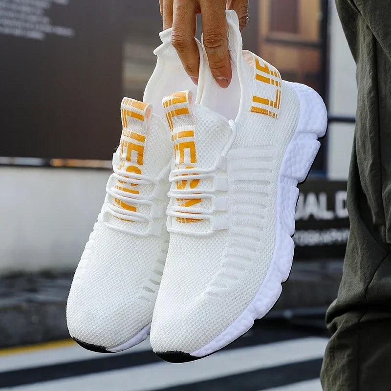 Sneakers Homme Légères Mesh Respirant Casual Tennis – CLEVI Paris