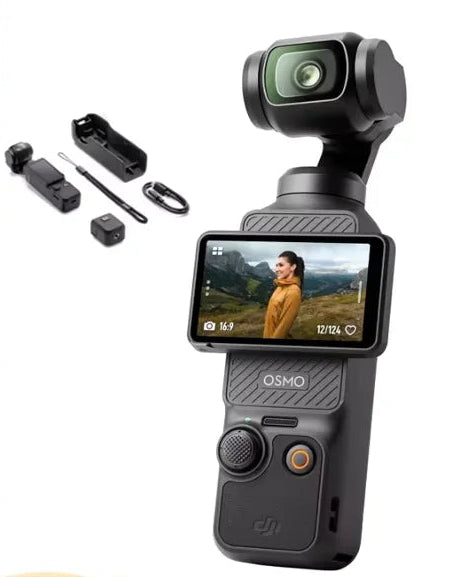 DJI Osmo Pocket 3 Caméra Stabilisateur 4K/120fps Capteur 1 Pouce – CLEVI Paris