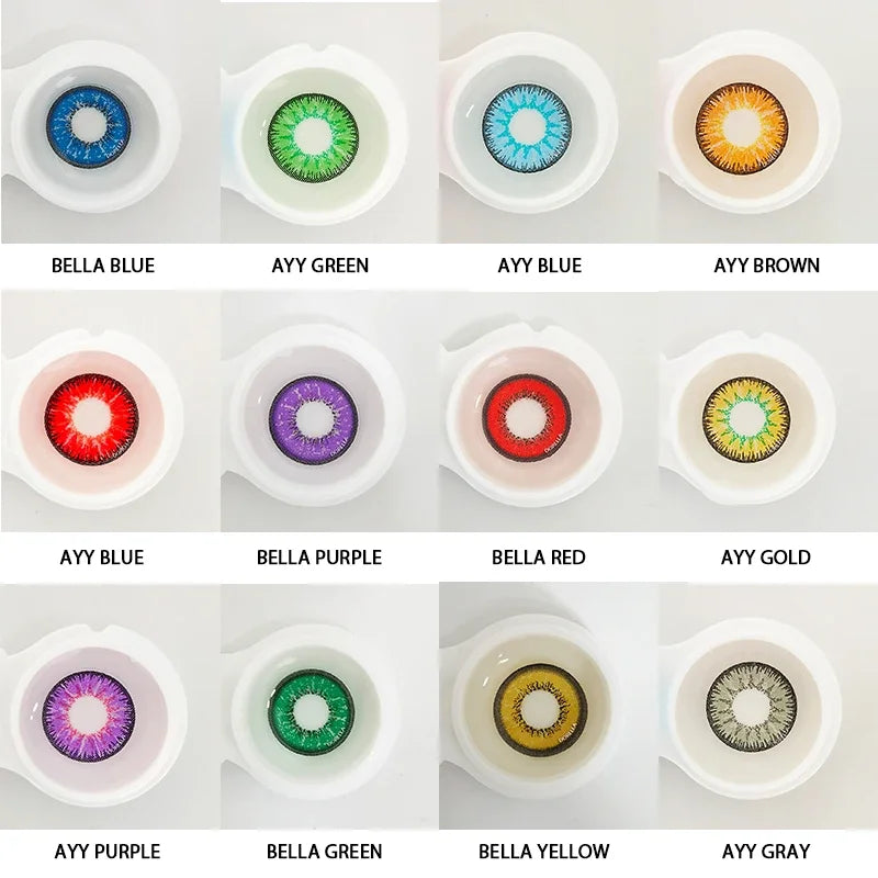 Lentilles de Contact Colorées EYESHARE | Collections AYY, BELLA & NEBULA | Cosplay & Quotidien | 1 Paire – CLEVI Paris