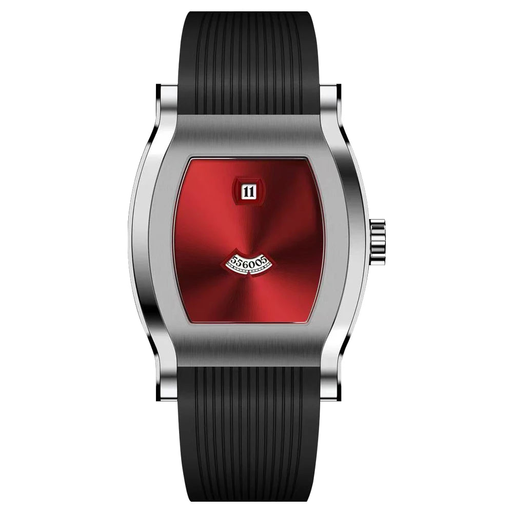 Specht & Söhne Montre Automatique Homme Heure Sautante Seagull ST1721 Saphir Tonneau 34mm – CLEVI Paris