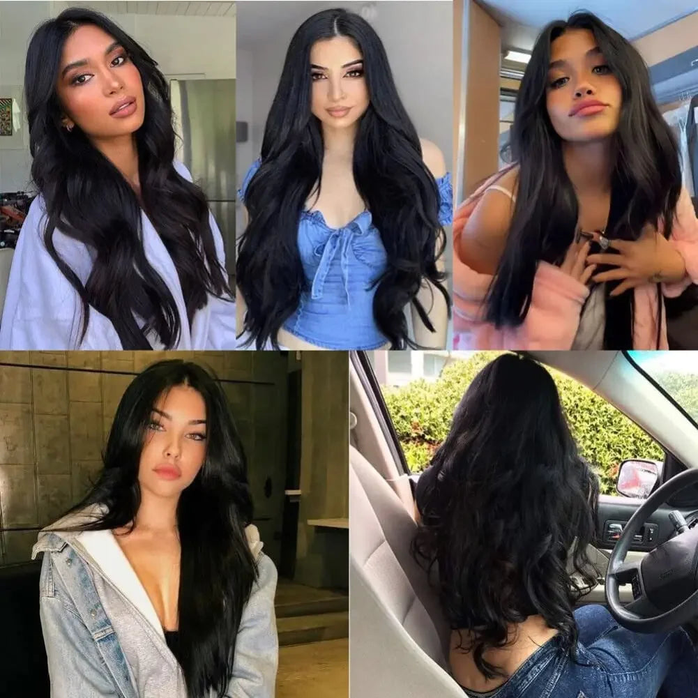 Extensions Clip-in Straight Cheveux Humains – CLEVI Paris