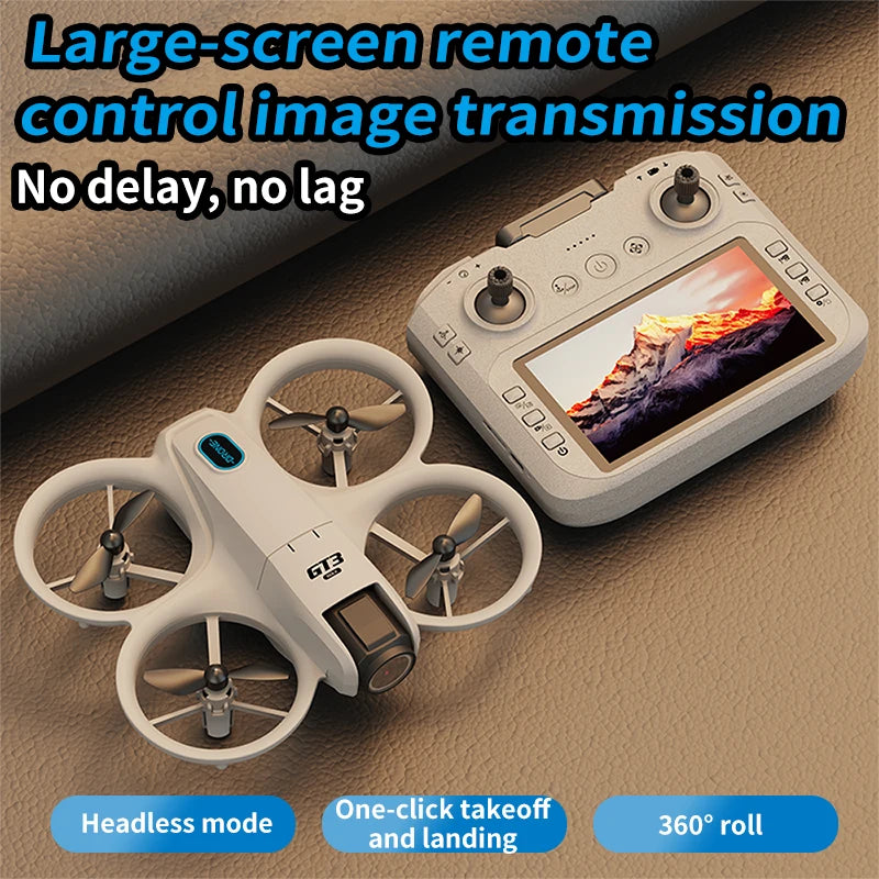 Drone LYZRC GT3 MAX 8K – Gimbal 2 Axes, Moteur Brushless, Portée 9000m, Autonomie 23min, 120g, Évitement Obstacles