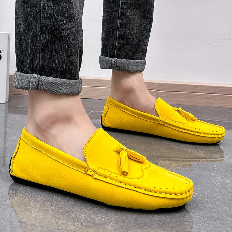Loafers à Glands Homme Slip-On Léger Antidérapant | 7 Coloris – CLEVI Paris