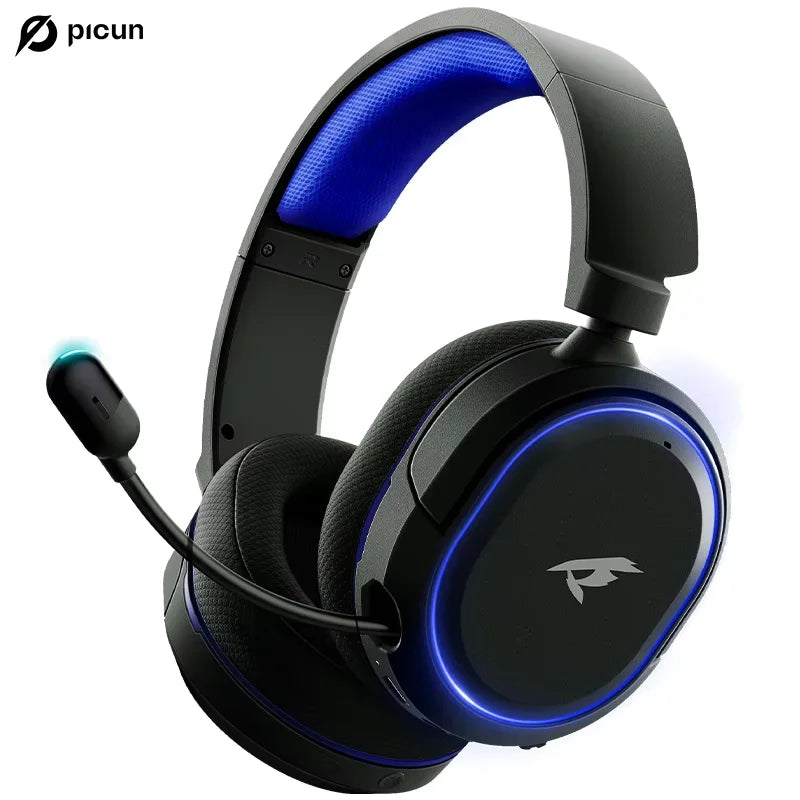 Casque Gaming Picun G2 Sans Fil 2.4GHz Bluetooth 7.1 Surround ENC – CLEVI Paris