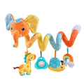 Jouet Sensoriel Bébé Spirale Peluche Animaux Musical Poussette Siège Auto QWZ – CLEVI Paris