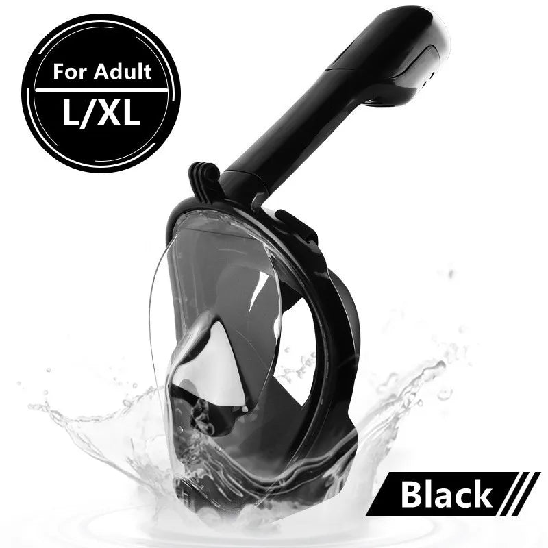 Masque de Plongée Intégral Anti-buée XIAOTREE – Snorkeling Adultes & Enfants – CLEVI Paris