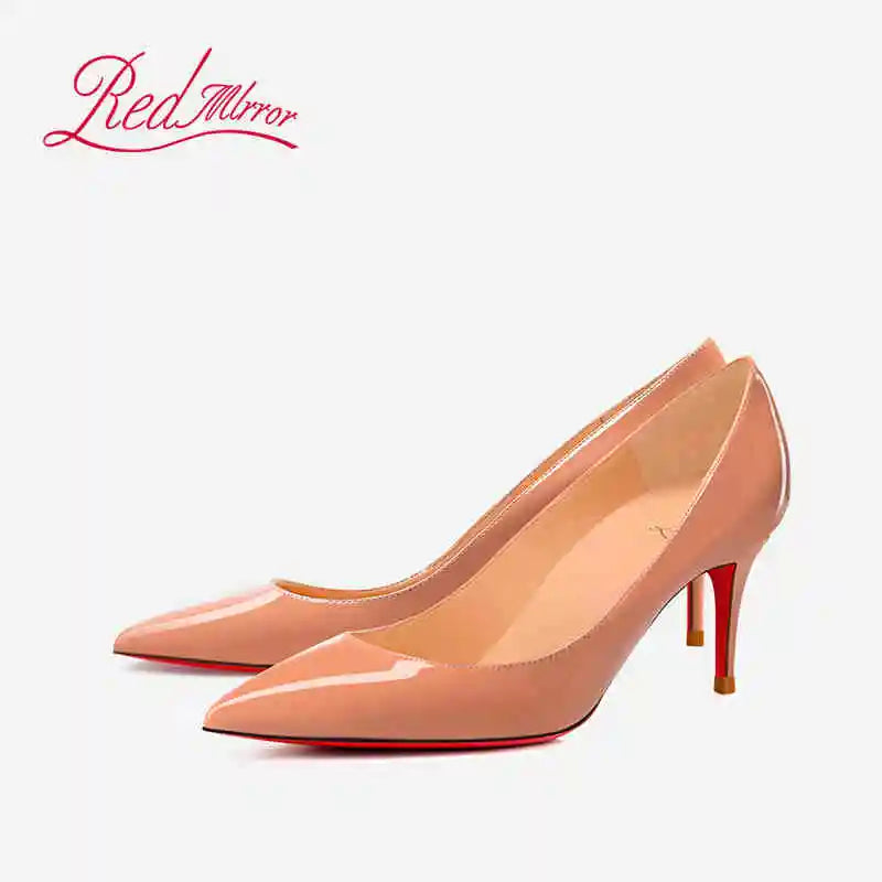 Escarpins femme vernis à bout pointu – CLEVI Paris