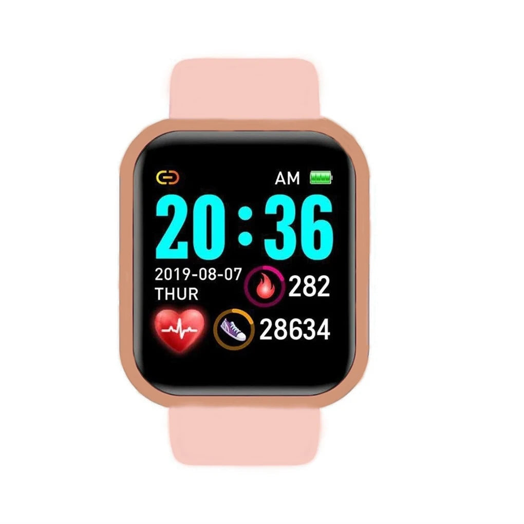 Smartwatch Connectée Sport Bracelet Silicone — CLEVI Paris