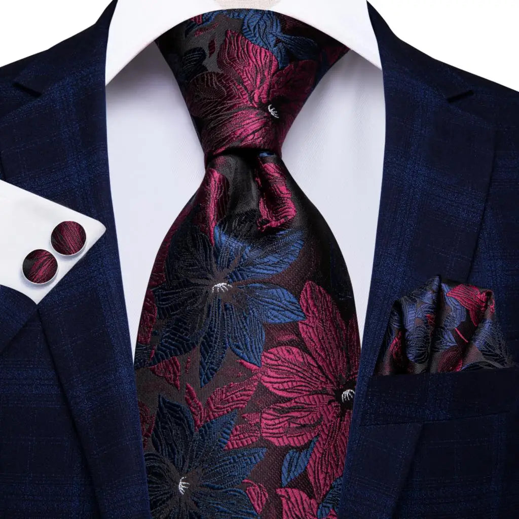 Ensemble cravate homme paisley – CLEVI Paris
