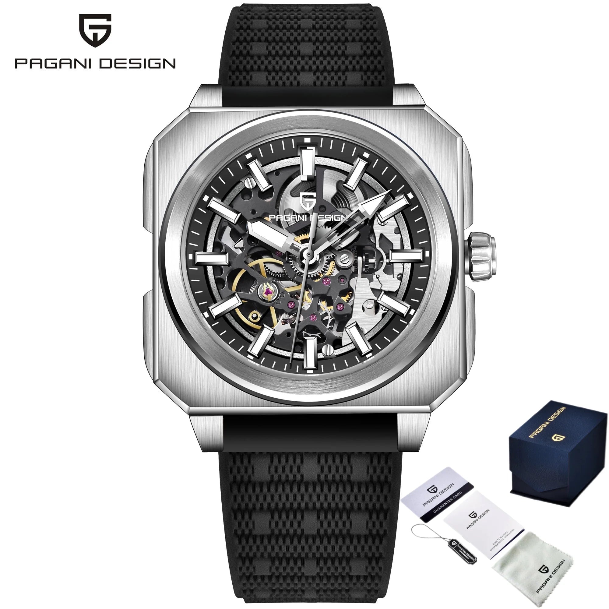 Montre Homme Automatique Squelette Sport Pagani Design PD-1791 – CLEVI Paris
