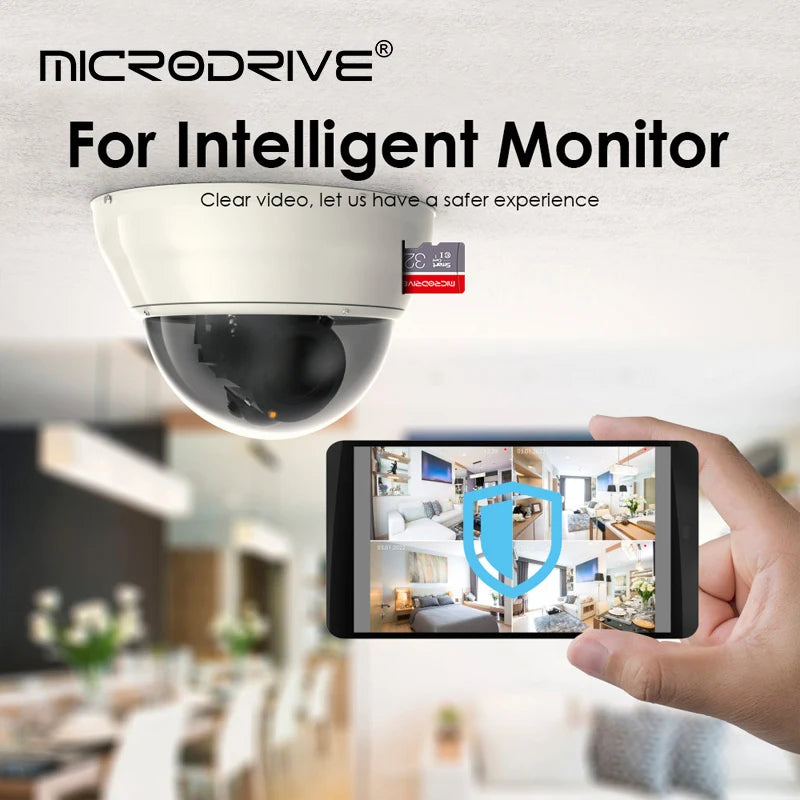 Carte Mémoire Micro SD MicroDrive | Class 10 U3 V30 A1, 8–256 Go, Smartphone Caméra Dashcam – CLEVI Paris