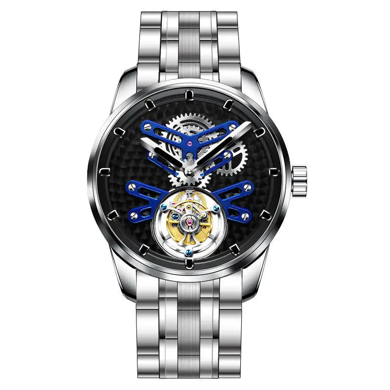 Montre Homme Tourbillon Squelette Military Aesop 7029 – CLEVI Paris