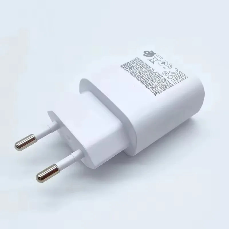 Chargeur Rapide 25W Samsung USB-C — Prise EU, Compatible Galaxy S25/S24/S23/Z Flip/Fold | CLEVI Paris