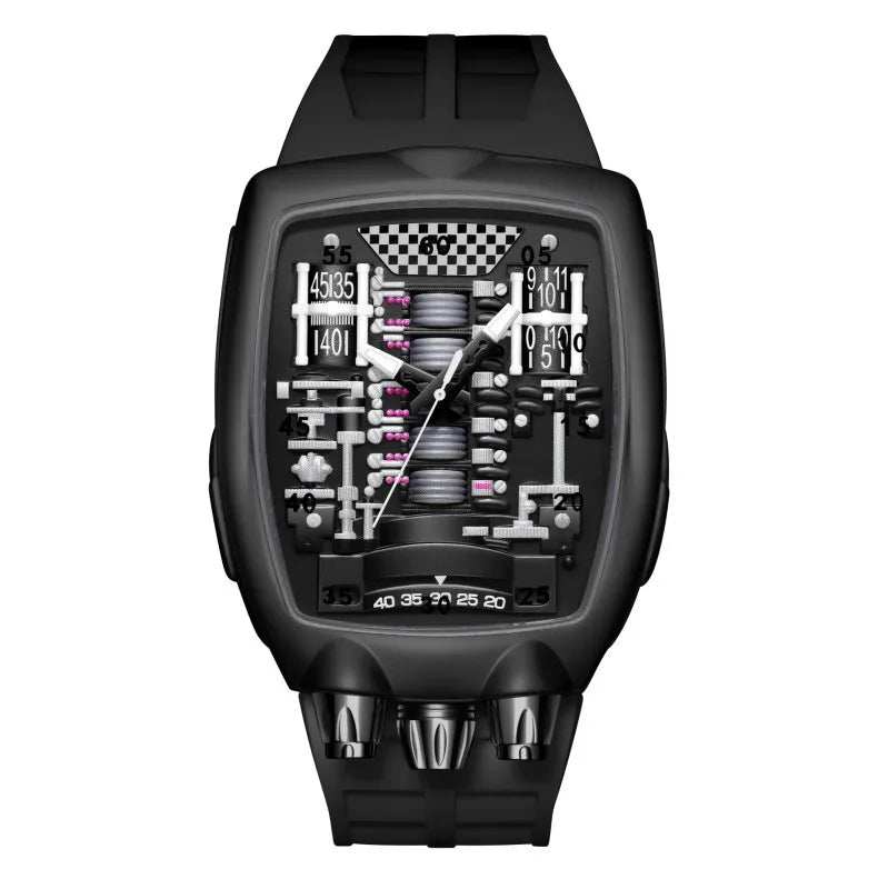 Montre STARPERISH W01 style futuriste – CLEVI Paris