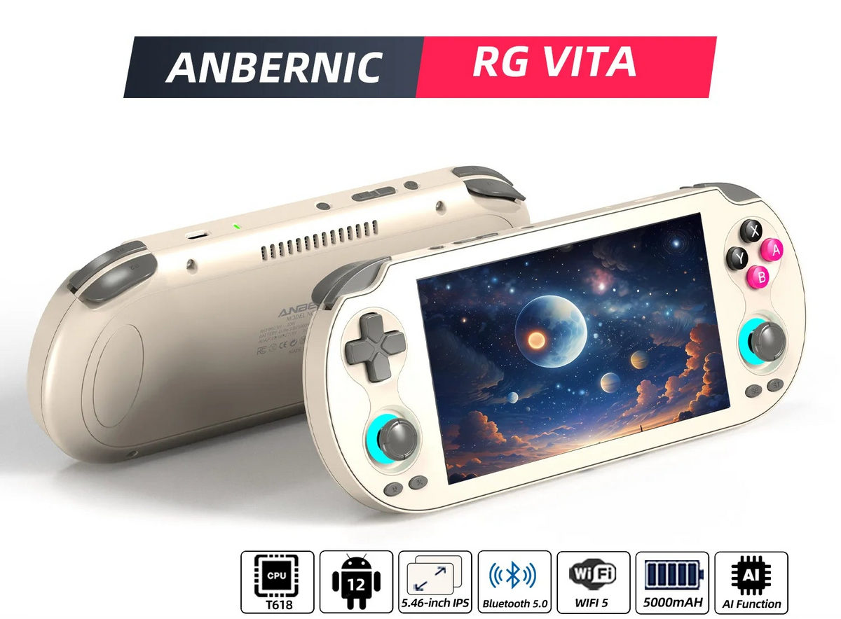 Console portable Anbernic RG Vita Android – CLEVI Paris