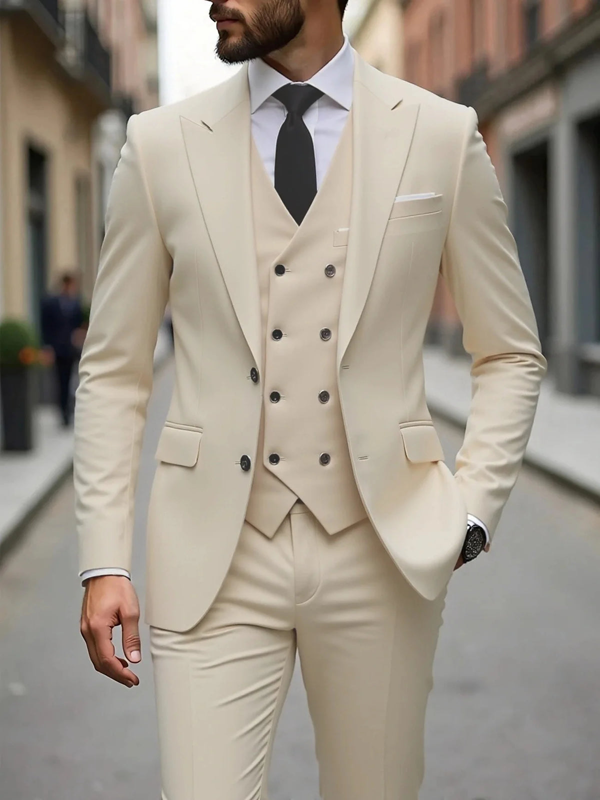 Costume homme 3 pièces pour mariage – CLEVI Paris