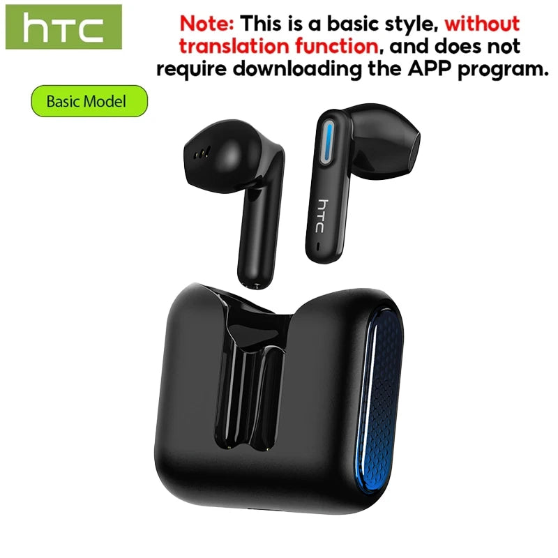 HTC NE49 Écouteurs Traducteur IA Bluetooth TWS – CLEVI Paris