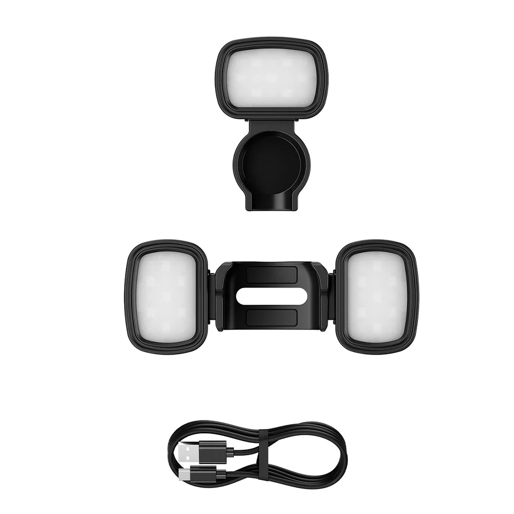 Lumière LED Magnétique pour DJI Osmo Pocket 3 – Fill Light Rechargeable Vlog