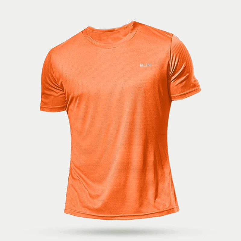 T-Shirt Sport Homme Séchage Rapide – Fitness Running Gym Manches Courtes