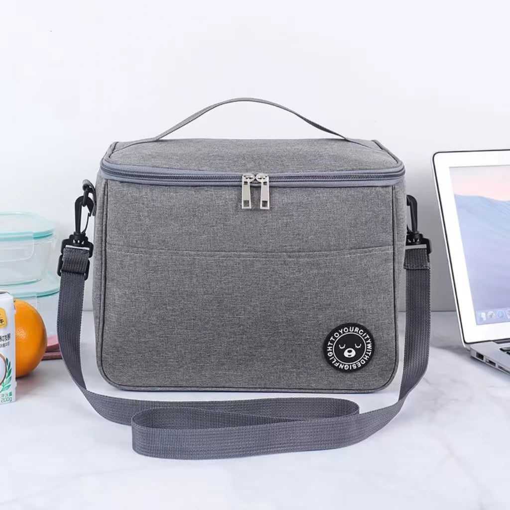 Sac Repas Isotherme Oxford Portable Bretelle — CLEVI Paris