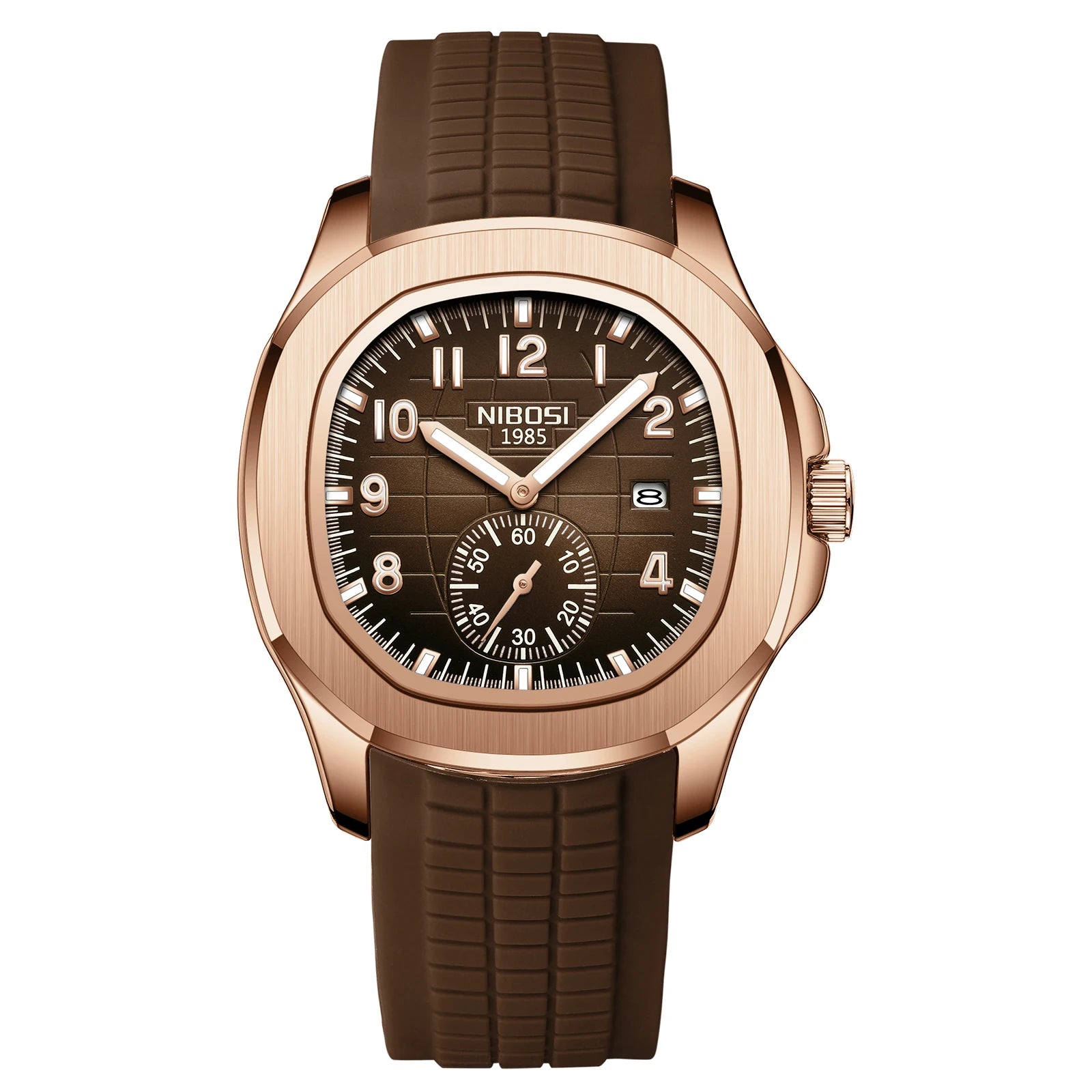 NIBOSI Montre Quartz Homme Sport Luxe Acier Lumineux Date Auto Anti-Magnétique – CLEVI Paris