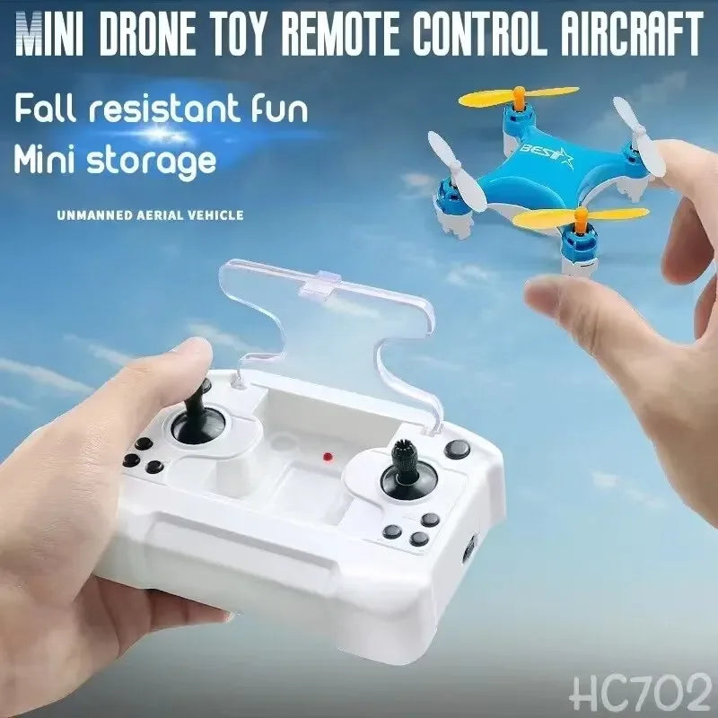 Mini Drone Quadricoptère Télécommandé – Hauteur Fixe, Lumières LED, Mode Sans Tête – CLEVI Paris