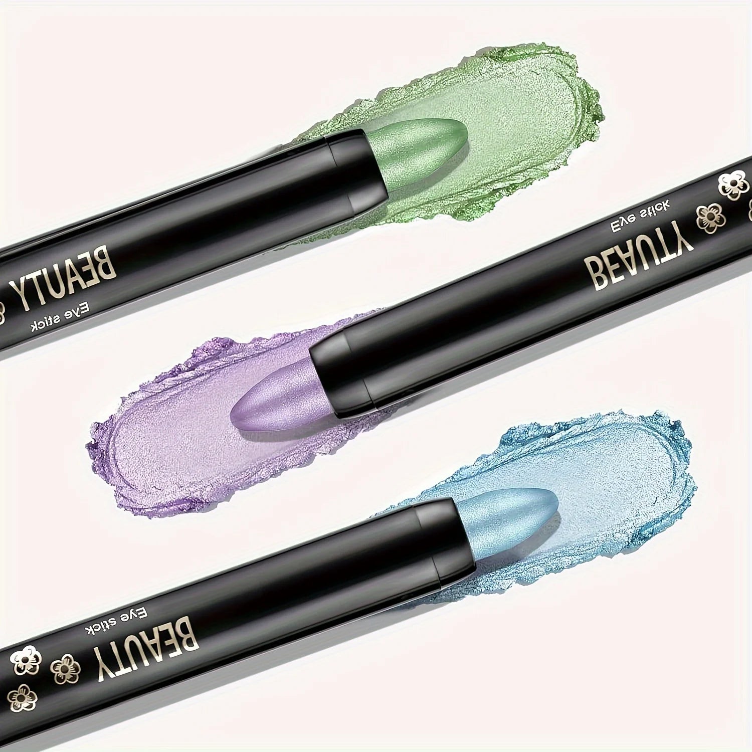 Eyeliner Perlescent Glitter Waterproof – 16 Couleurs Longue Tenue – CLEVI Paris