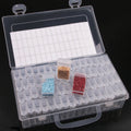 Boîte Rangement Diamond Painting 5D | Plastique, 28 à 64 Cases, Broderie & Mosaïque – CLEVI Paris