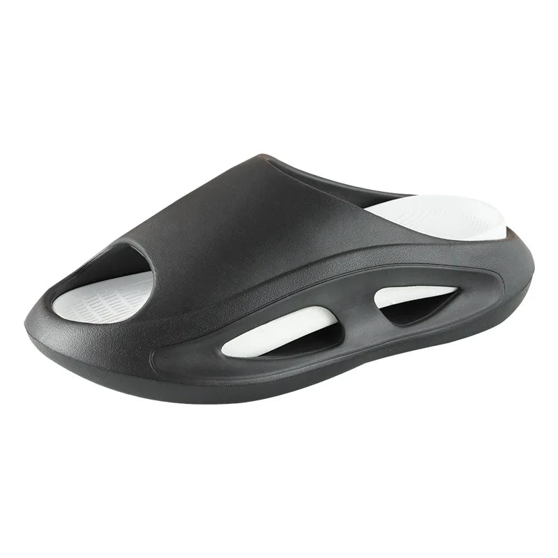 Tongs Plateforme Homme – Bout Ouvert Antidérapantes EVA Plage Salle de Bain Extérieur 5 Coloris Pointures 40–45 – CLEVI Paris