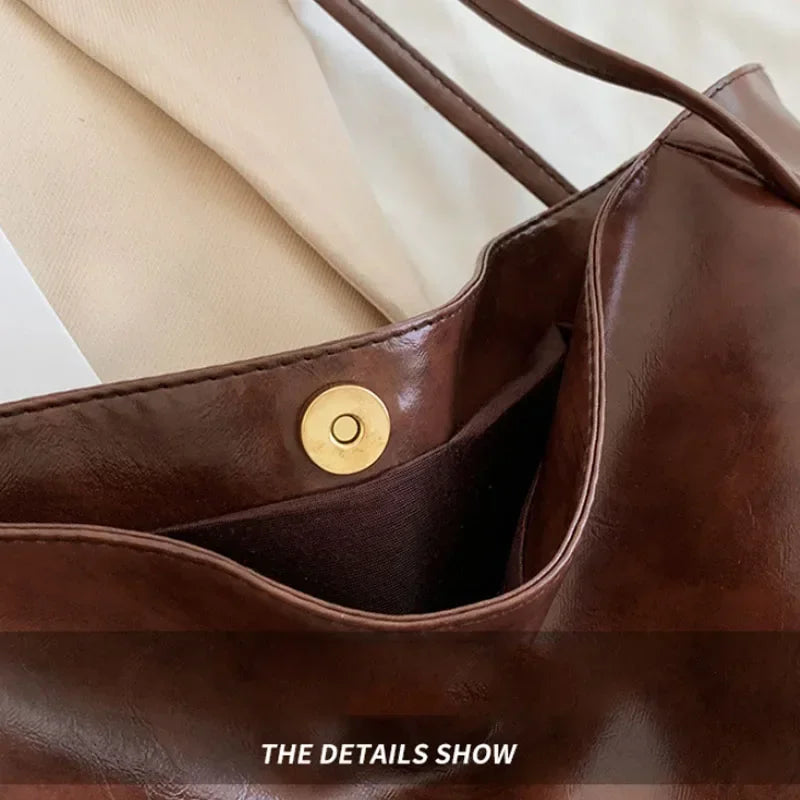 Sac Cabas Femme Cuir PU Grande Capacité — CLEVI Paris