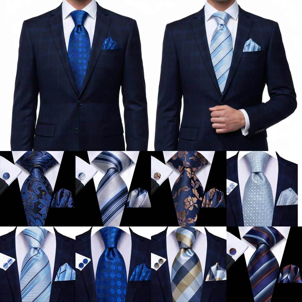 Ensemble cravate homme paisley – CLEVI Paris