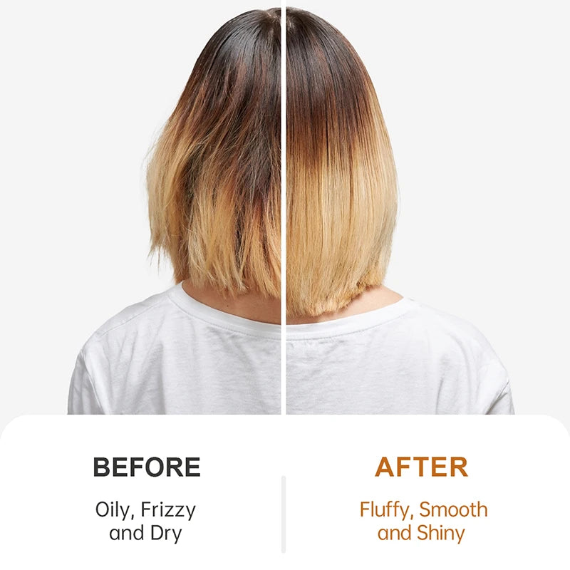 Duo Shampoing & Après-Shampoing PURC | Huile d'Argan du Maroc | Kératine & Acides Aminés | Sans Sulfate | Certifié CPNP – CLEVI Paris