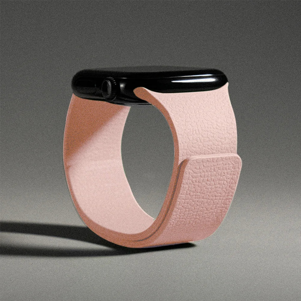 Bracelet Silicone Magnétique Apple Watch – Compatible Series 1–11 SE Ultra 1/2/3 – 38 40 41 42 44 45 46 49mm – CLEVI Paris