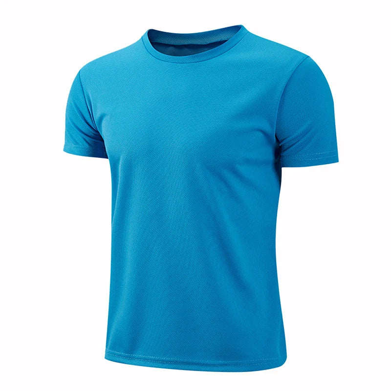 T-shirt Sport Manches Courtes Unisexe Polyester | Séchage Rapide, Gym & Running, 15 Coloris, Tailles S à 4XL – CLEVI Paris