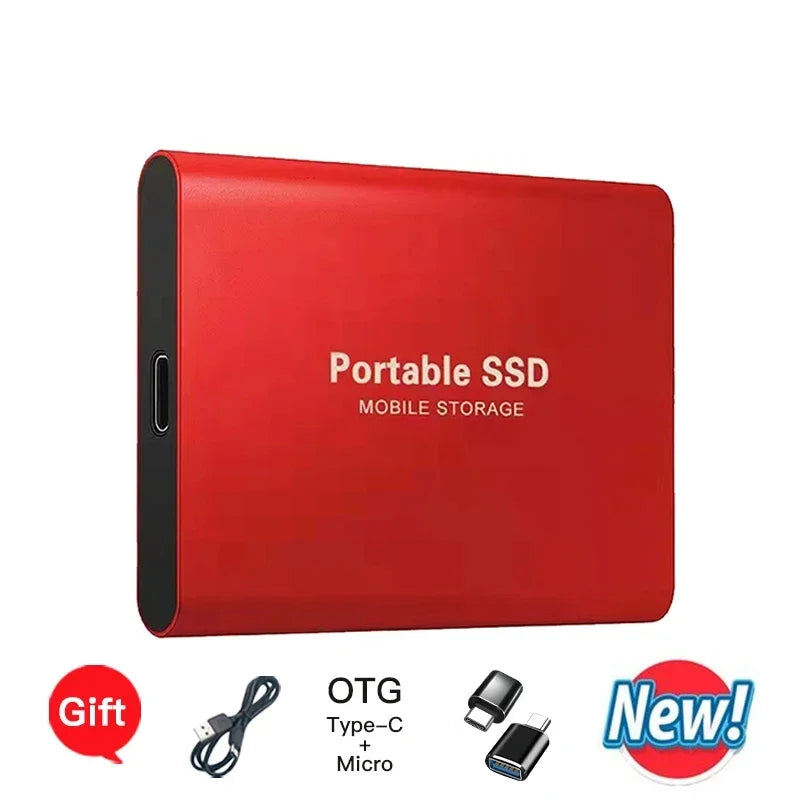 Disque Dur Externe SSD Portable USB 3.1 Type-C – 1 à 512 TB – CLEVI Paris
