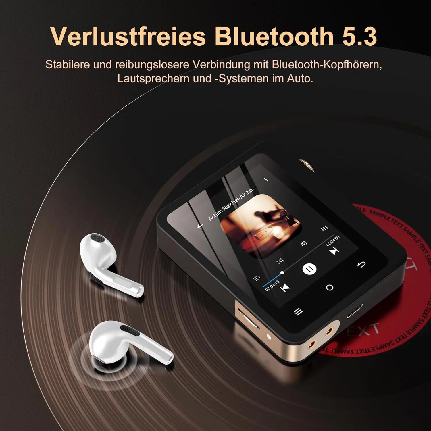 Fanvace F10 Lecteur HiFi DSD Bluetooth 5.3 DAC ES9018K2M Écran 2,8" 50h 64Go – CLEVI Paris