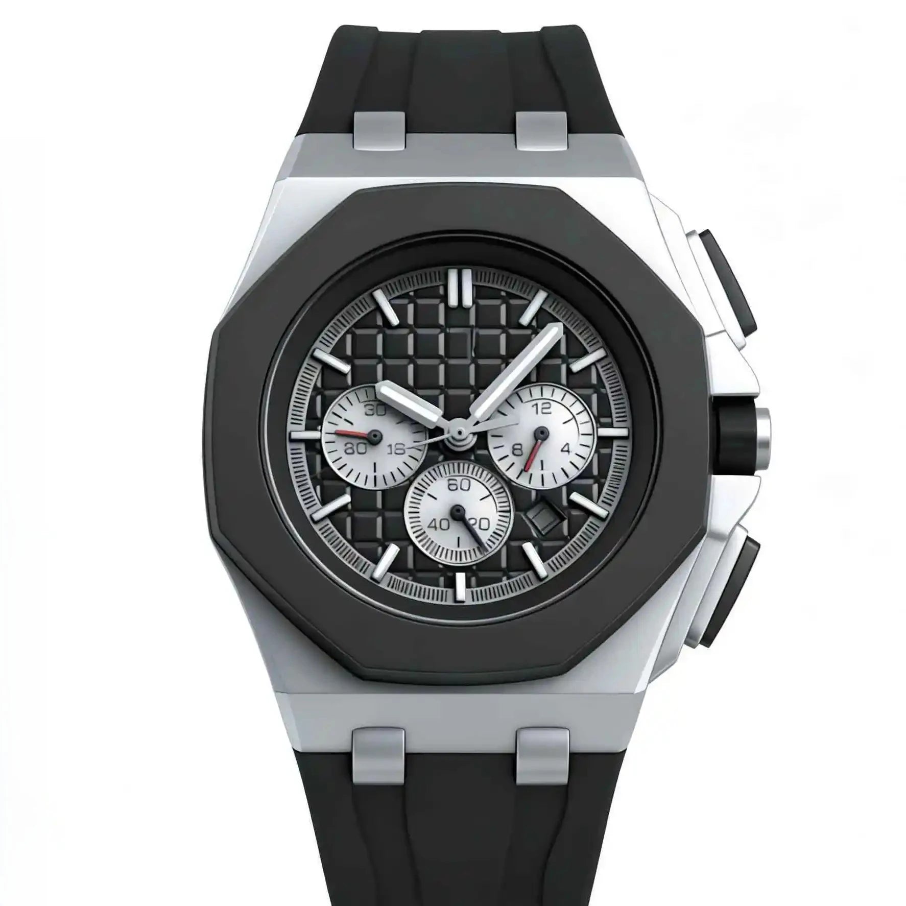 Montre Homme Automatique Acier 904L 42mm Bracelet Acier Verre Minéral 3 ATM Luxe Artisanal 12 Coloris – CLEVI Paris
