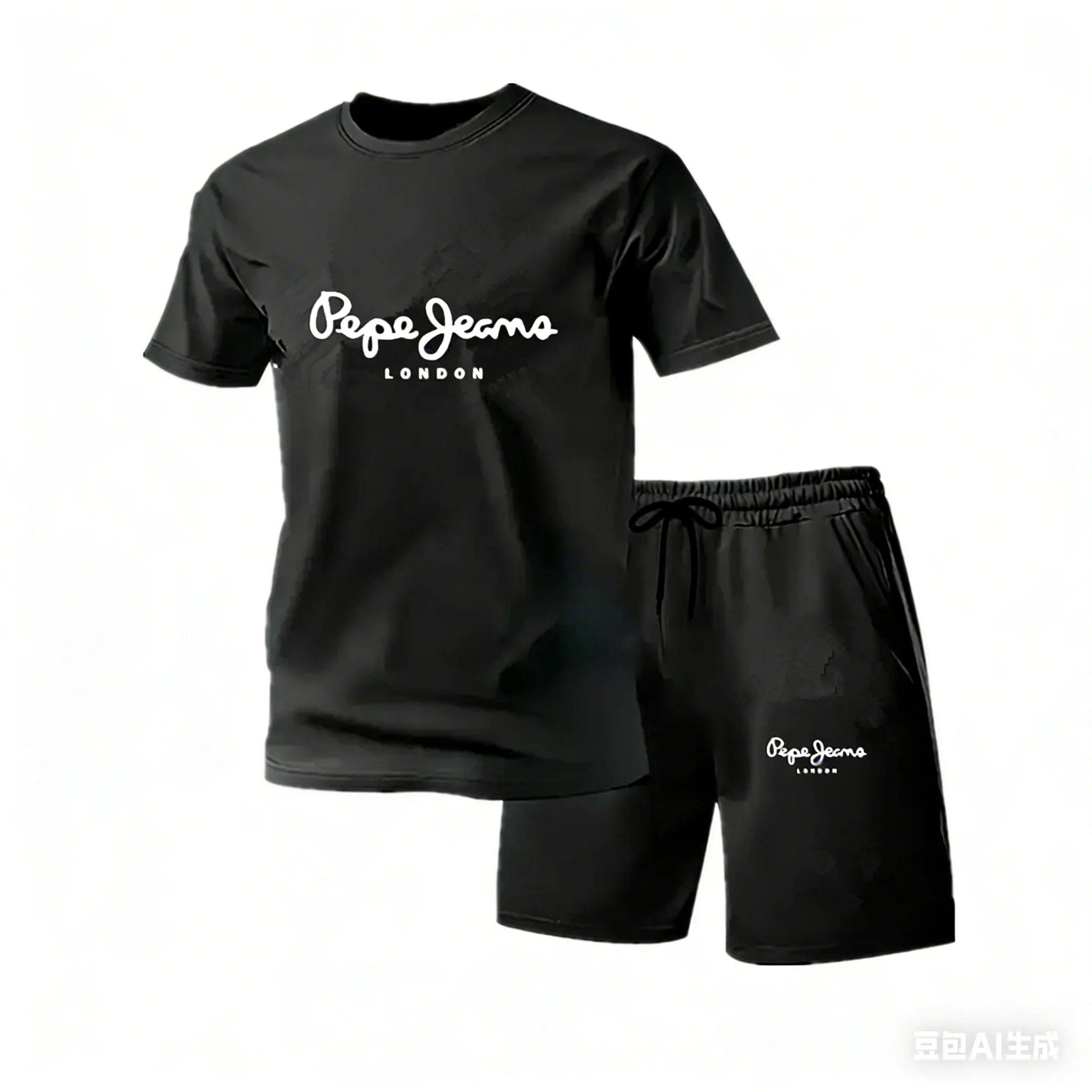 Ensemble 2 Pièces Homme T-Shirt + Short Sport Séchage Rapide Respirant – CLEVI Paris