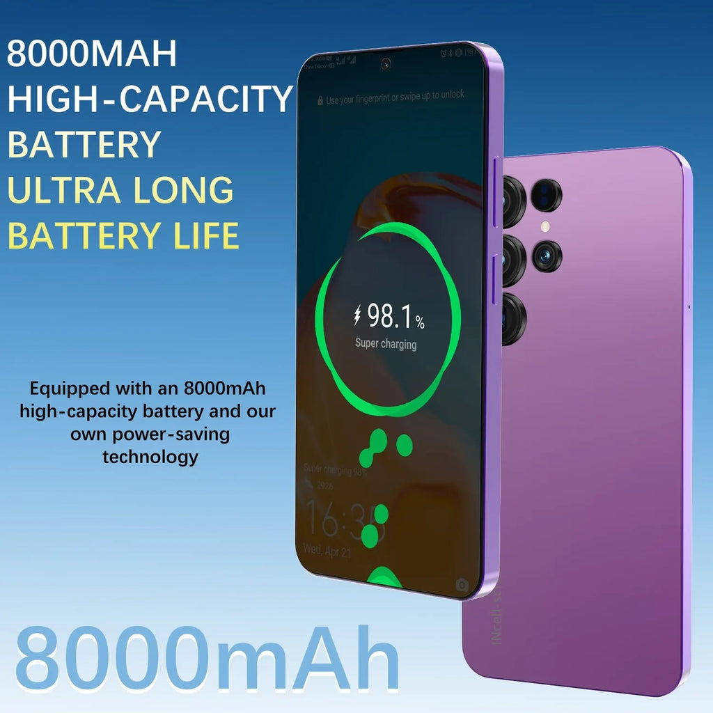 Smartphone SURGAZE XS24 Ultra 6,6" – 4G, Android, Double SIM, 48MP, 5000mAh – CLEVI Paris