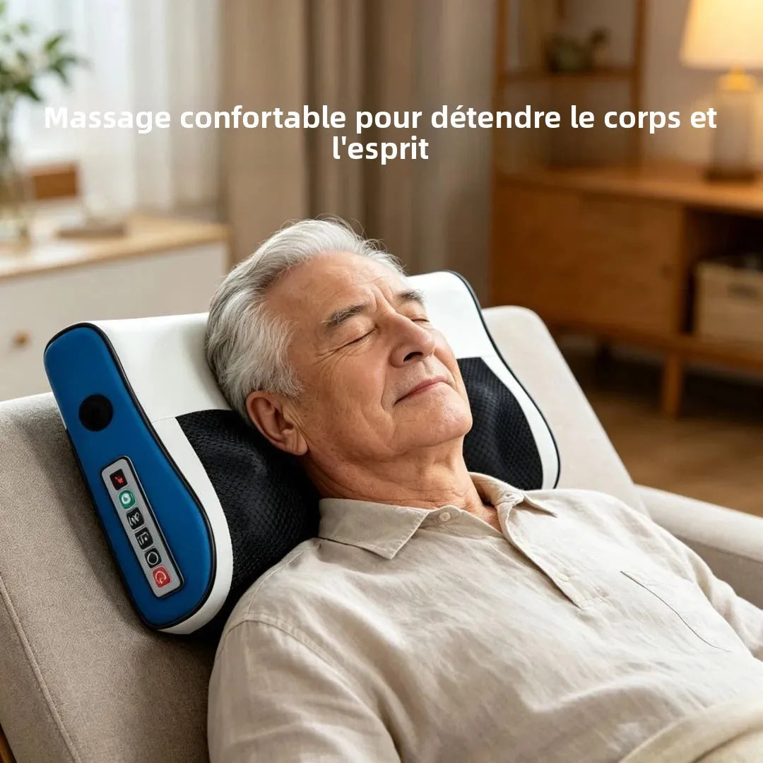 Coussin de massage cervical et corporel – CLEVI Paris