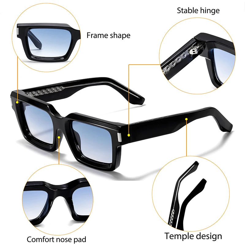 Lunettes de soleil homme HBK rétro – CLEVI Paris