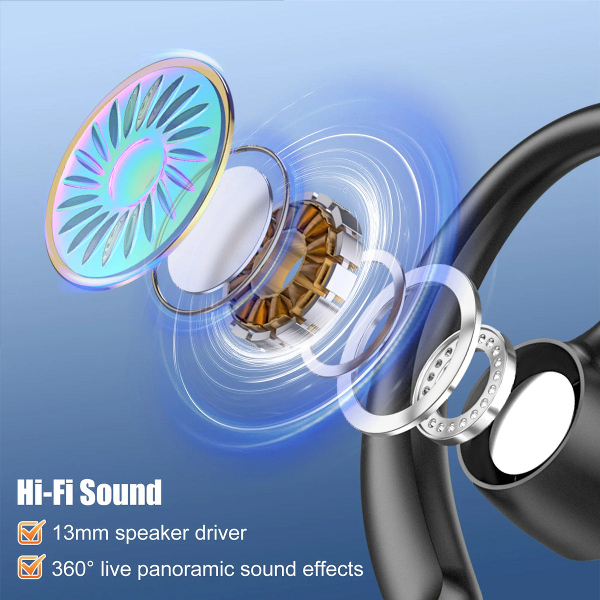 Oreillette Bluetooth New Bee M54 – CLEVI Paris