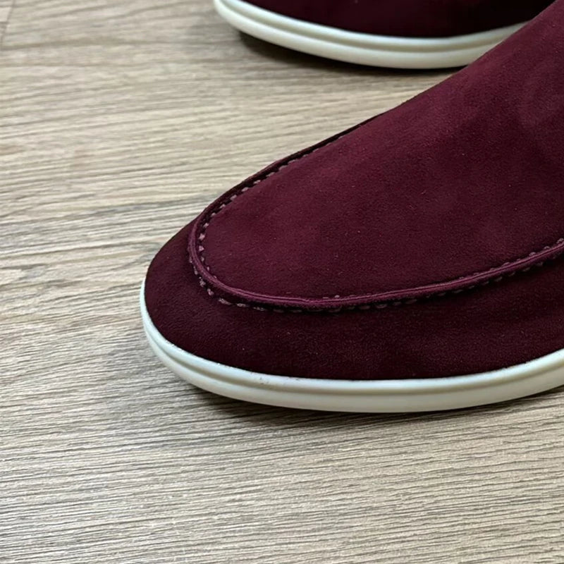 Mocassins Femme Cuir Véritable Tassel Colorés – CLEVI Paris