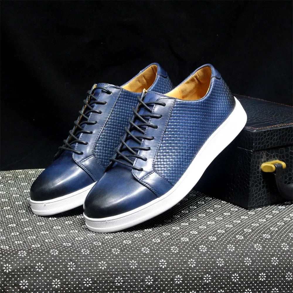 Derby Casual Homme Cuir Vachette 7 Œillets Respirant Lacets | Conduite & Quotidien EU 40-47