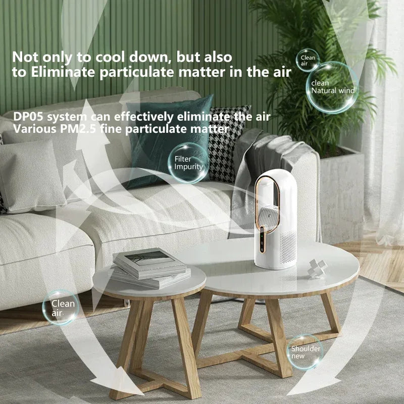 Rafraîchisseur d’air USB 6 vitesses – CLEVI Paris