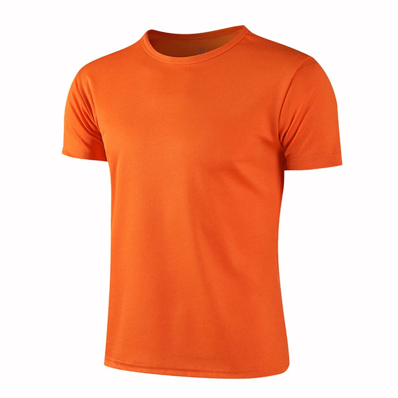 T-shirt Sport Manches Courtes Unisexe Polyester | Séchage Rapide, Gym & Running, 15 Coloris, Tailles S à 4XL – CLEVI Paris