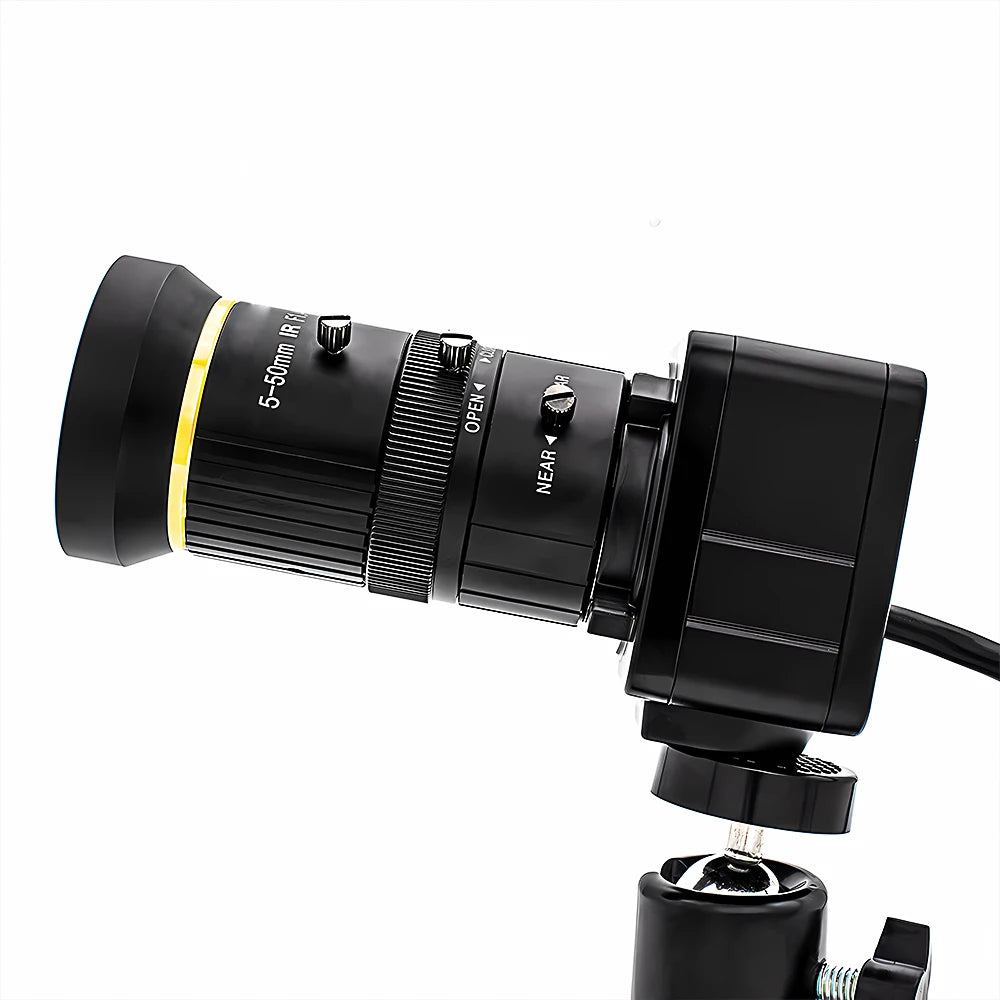 Caméra IP Pro 4K 8MP WGWK – Capteur Sony IMX415, Zoom Optique 10x, PoE 48V / DC 12V, ONVIF