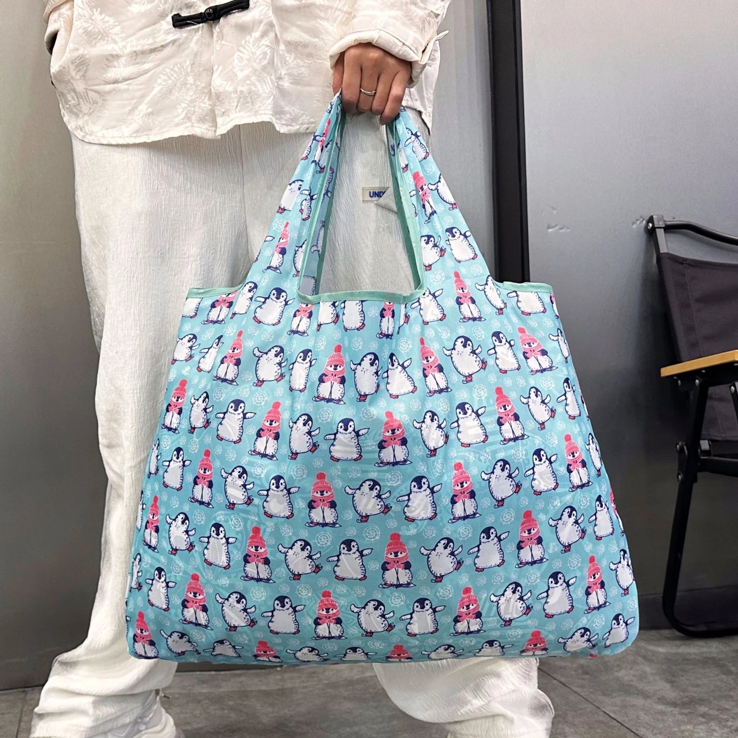Tote Bag Polyester Grande Capacité | Sac Cabas Léger Pliable 25 Coloris – CLEVI Paris